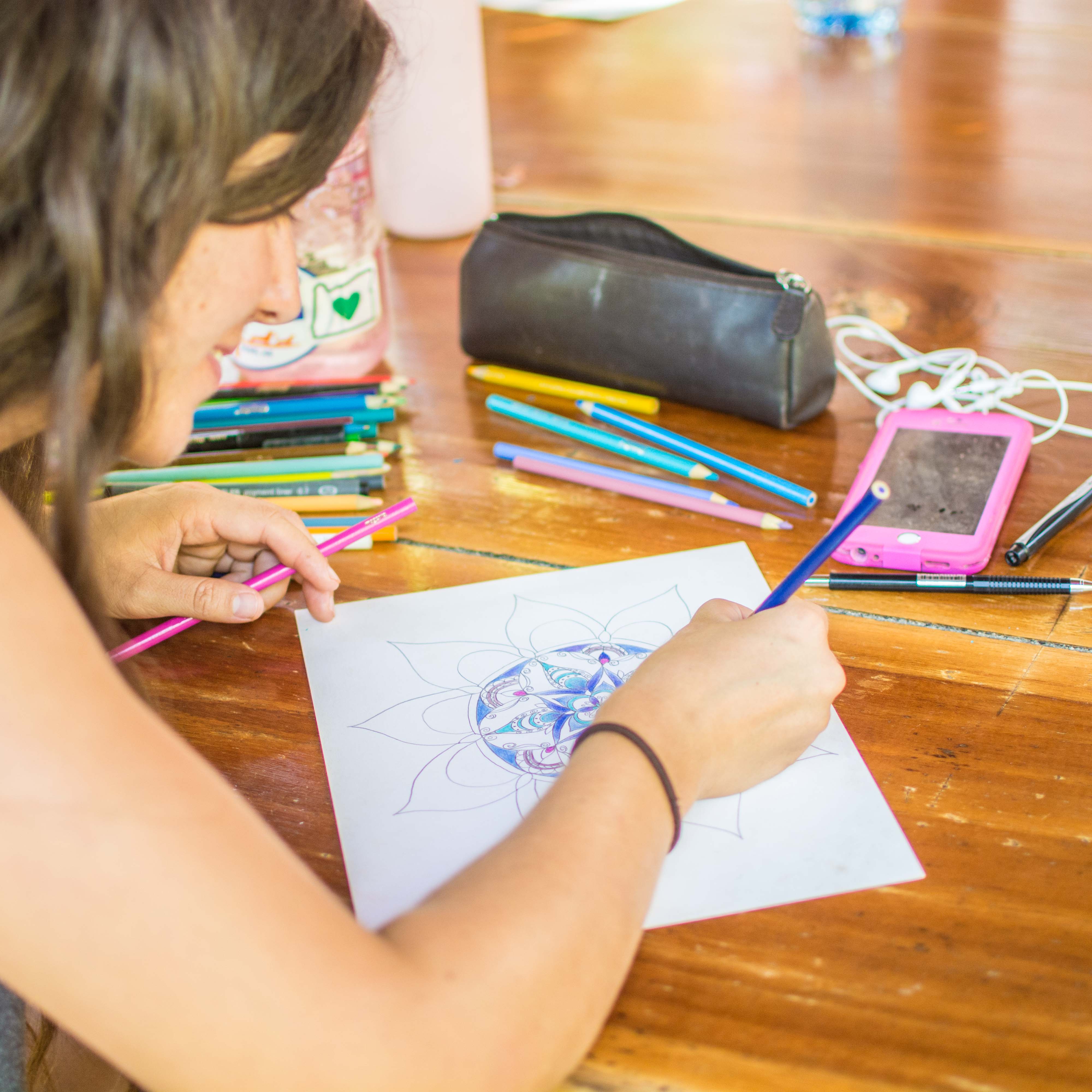 How to draw mandalas