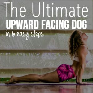 upward facing dog how to