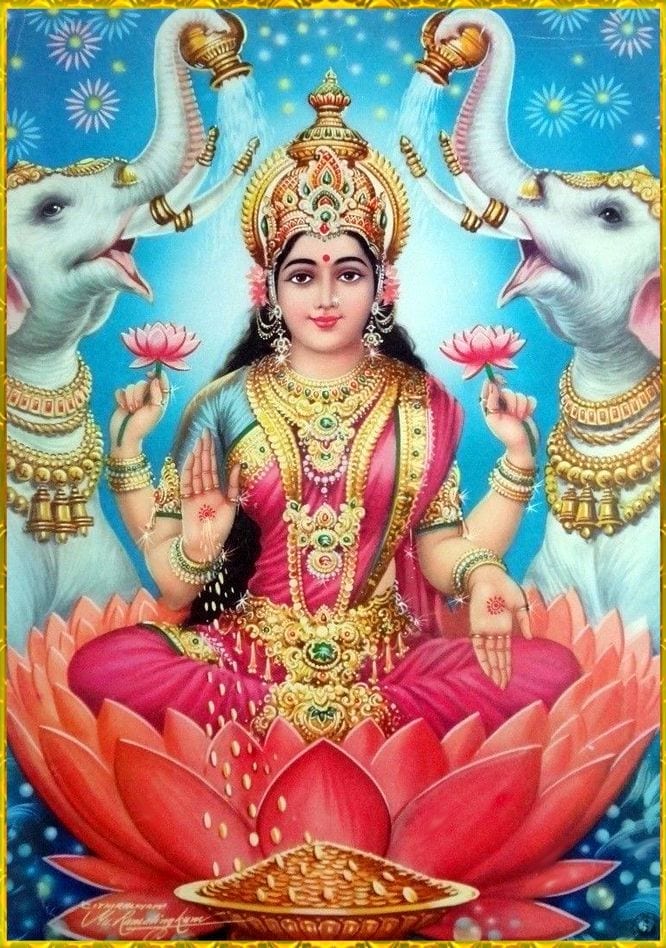 The story of Goddess Lakshmi