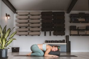 yin yoga Childs pose