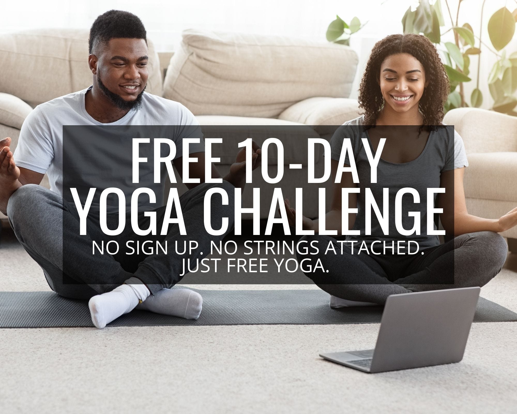 FREE 10-day yoga challenge